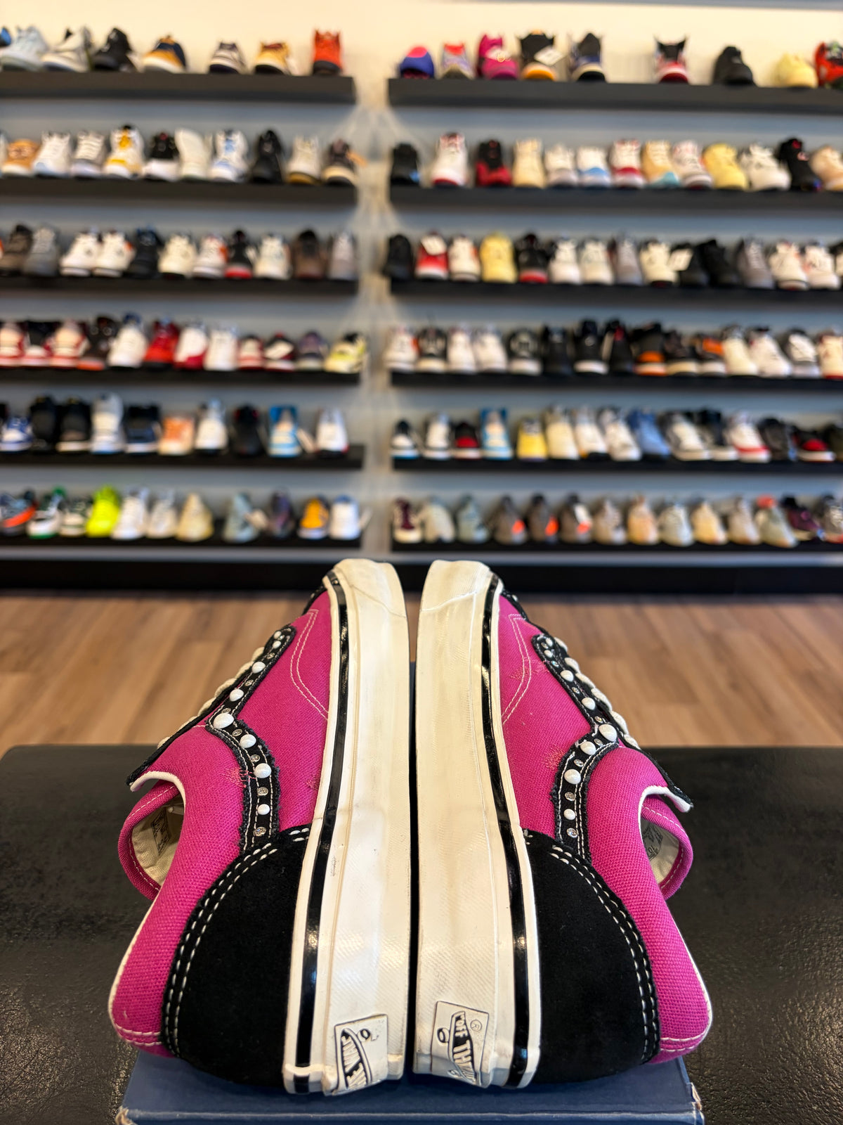 Vans OTW Old School 36 Pink Pearlized Size 8.5 Pre-Owned