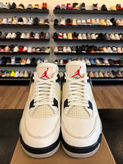 Jordan 4 White Cement 2025 Size 12 Pre-Owned (No Box)