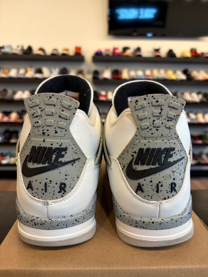 Jordan 4 White Cement 2025 Size 12 Pre-Owned (No Box)