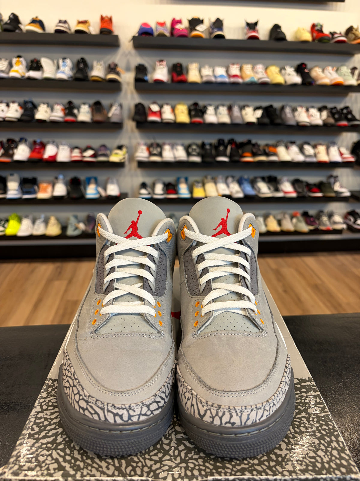 Jordan 3 Cool Grey Size 10.5 Pre-Owned
