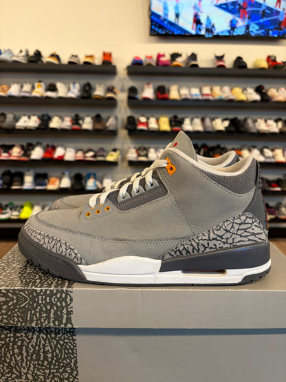 Jordan 3 Cool Grey Size 10.5 Pre-Owned