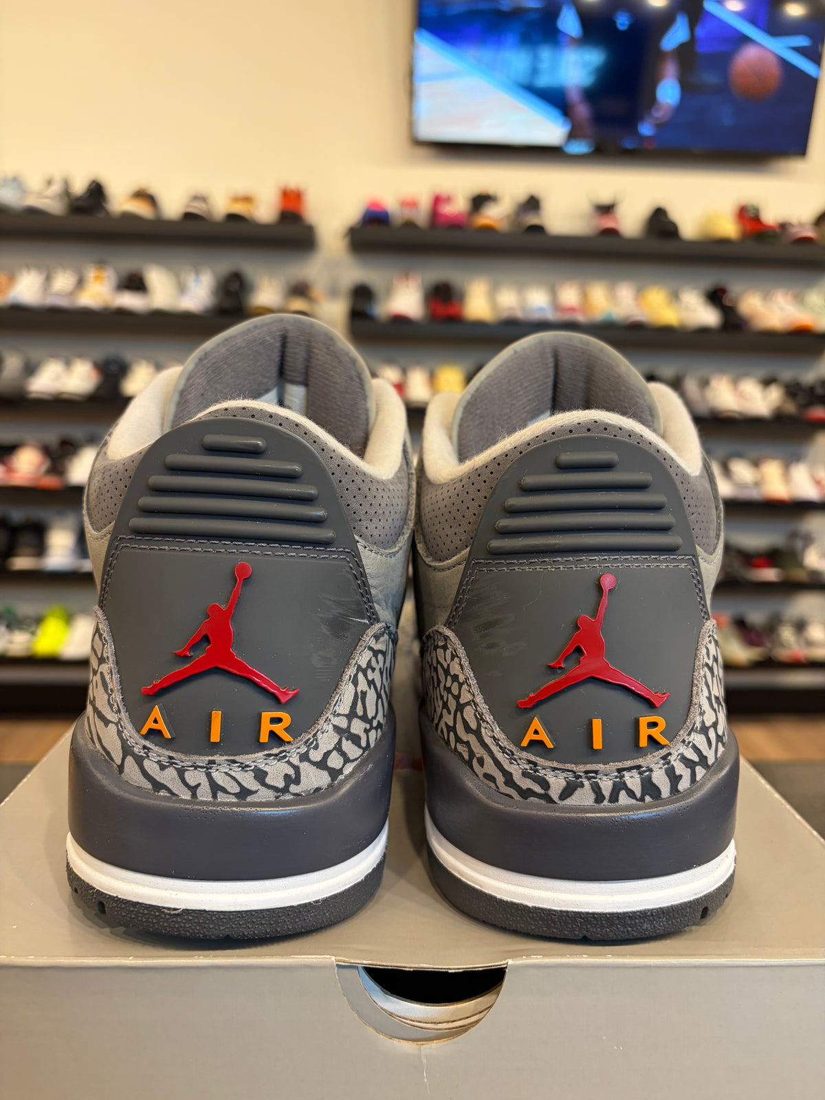 Jordan 3 Cool Grey Size 10.5 Pre-Owned