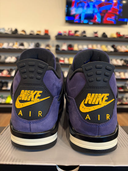 Jordan 4 Lakers Size 10 Pre-Owned