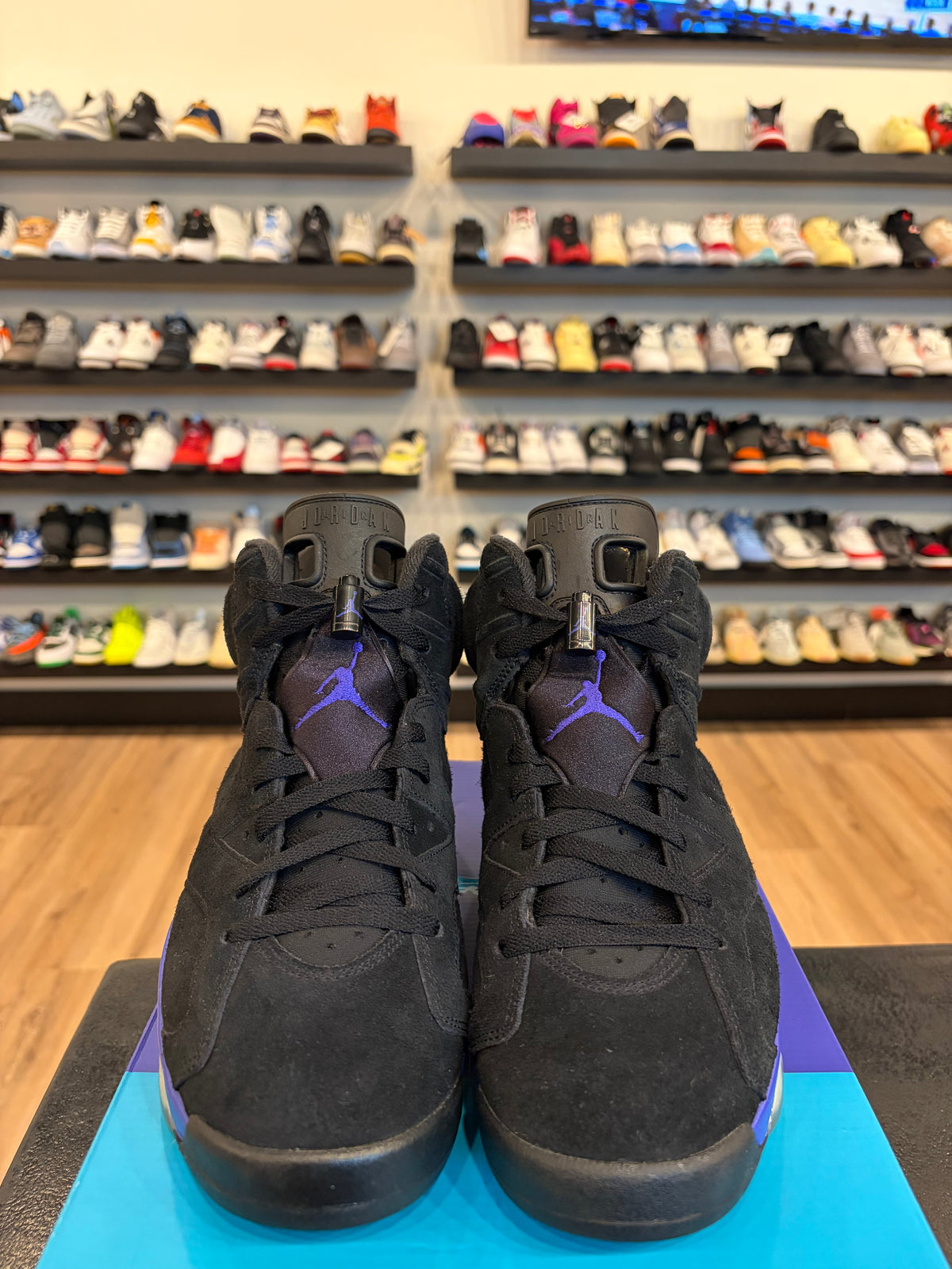 Jordan 6 Black Aqua Size 10 Pre-Owned