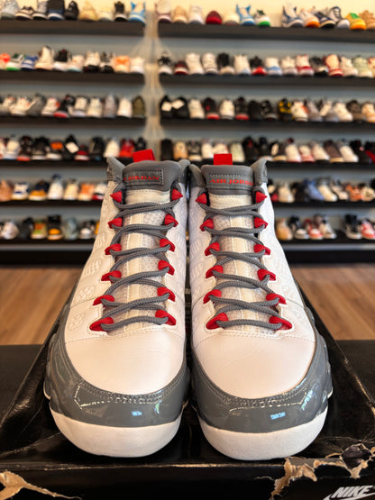 Jordan 9 Fire Red Size 9 Pre-Owned
