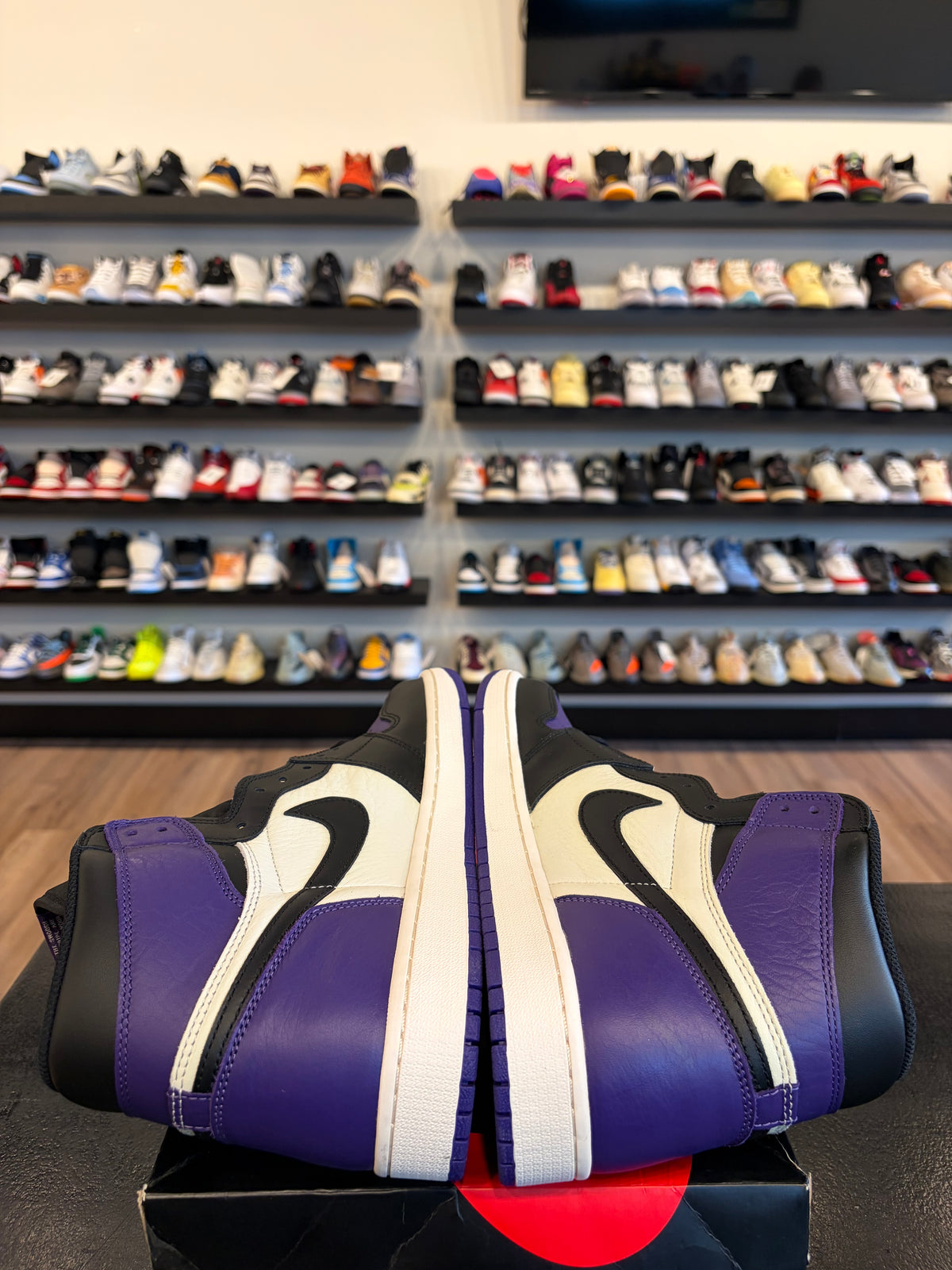 Jordan 1 Court Purple 1.0 Size 12 Brand New