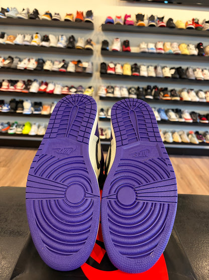 Jordan 1 Court Purple 1.0 Size 12 Brand New