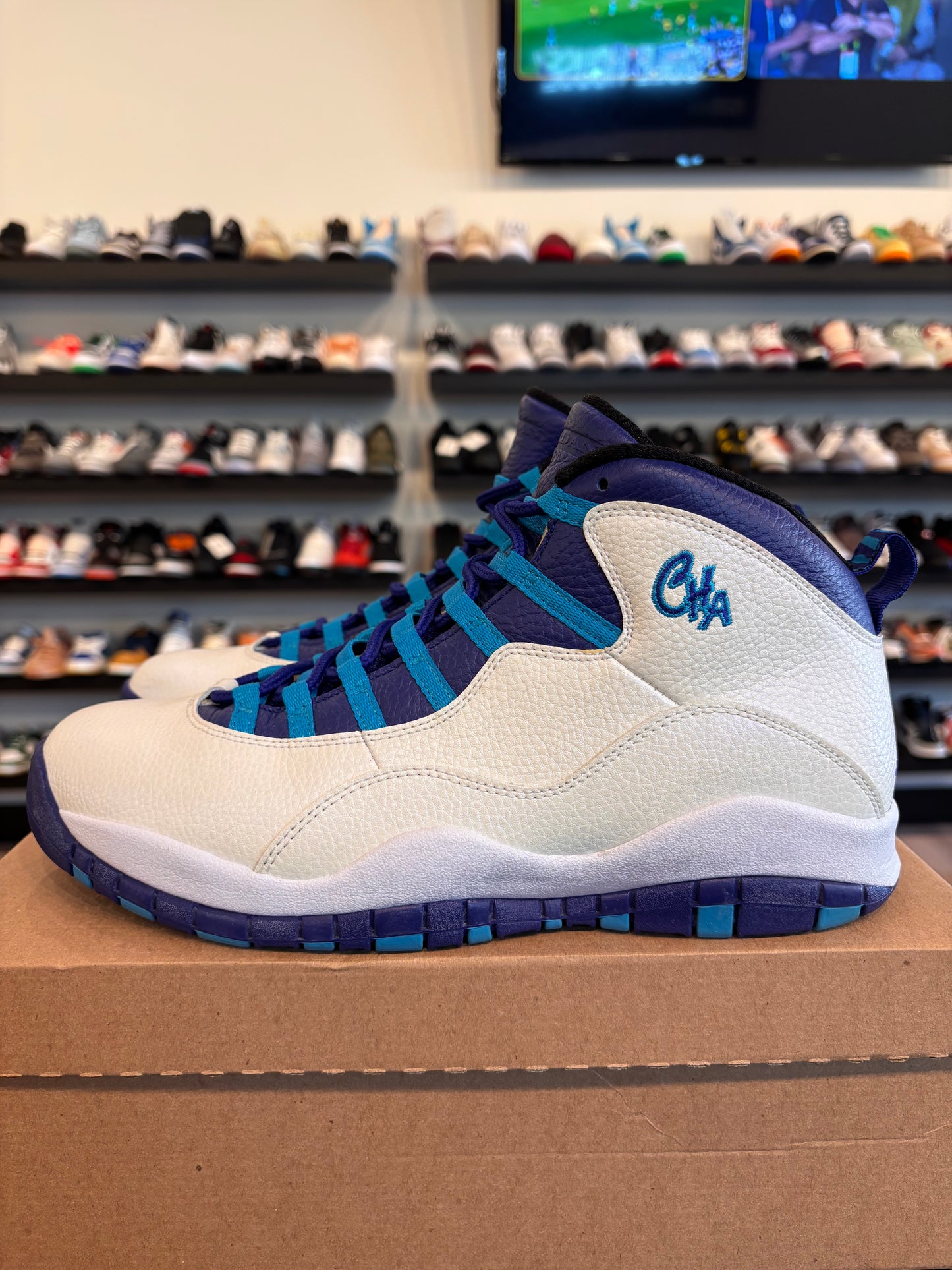 Jordan 10 Charlotte Size 12 Pre-Owned (No Box)