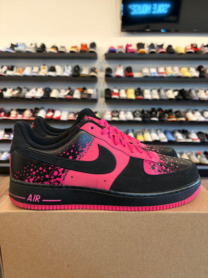 Nike Air Force 1 Low Pink Splatter Size 13 Pre-Owned (No Box)
