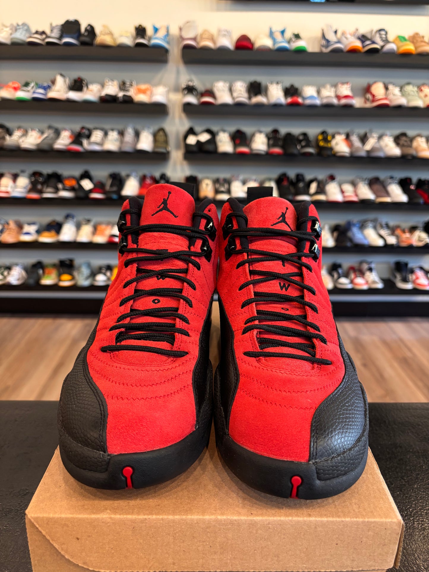 Jordan 12 Reverse Flu Game Size 12 Pre-Owned (No Box)