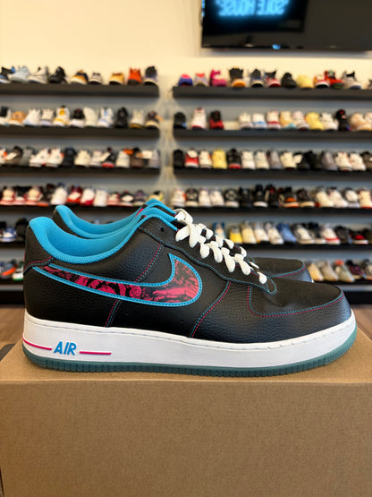 Nike Air Force 1 Low Miami Nights Size 11.5 Pre-Owned (No Box)