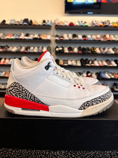 Jordan 3 Hall Of Fame Katrina Size 9.5 Pre-Owned