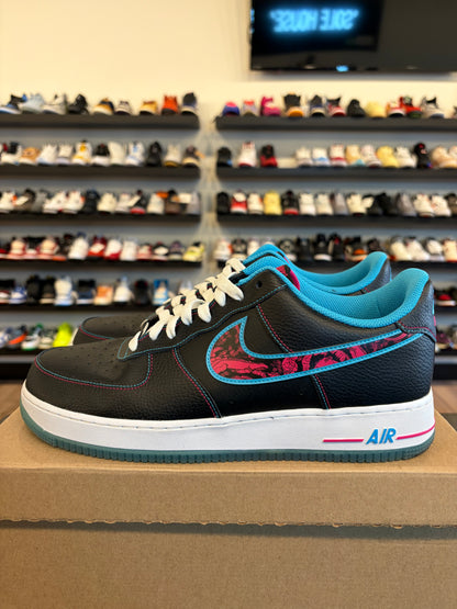 Nike Air Force 1 Low Miami Nights Size 11.5 Pre-Owned (No Box)