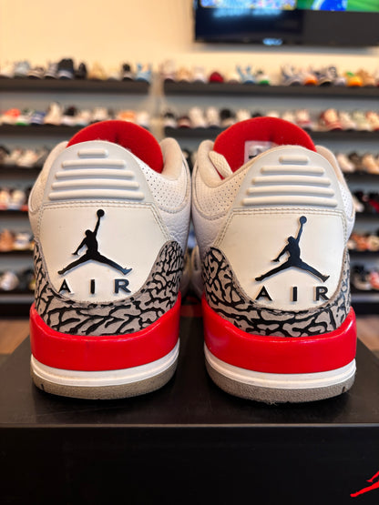 Jordan 3 Hall Of Fame Katrina Size 9.5 Pre-Owned