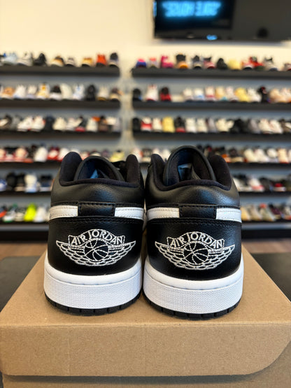 Jordan 1 Low Black White Size 9.5 (11W) Pre-Owned (No Box)