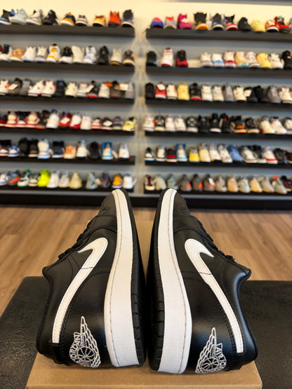 Jordan 1 Low Black White Size 9.5 (11W) Pre-Owned (No Box)
