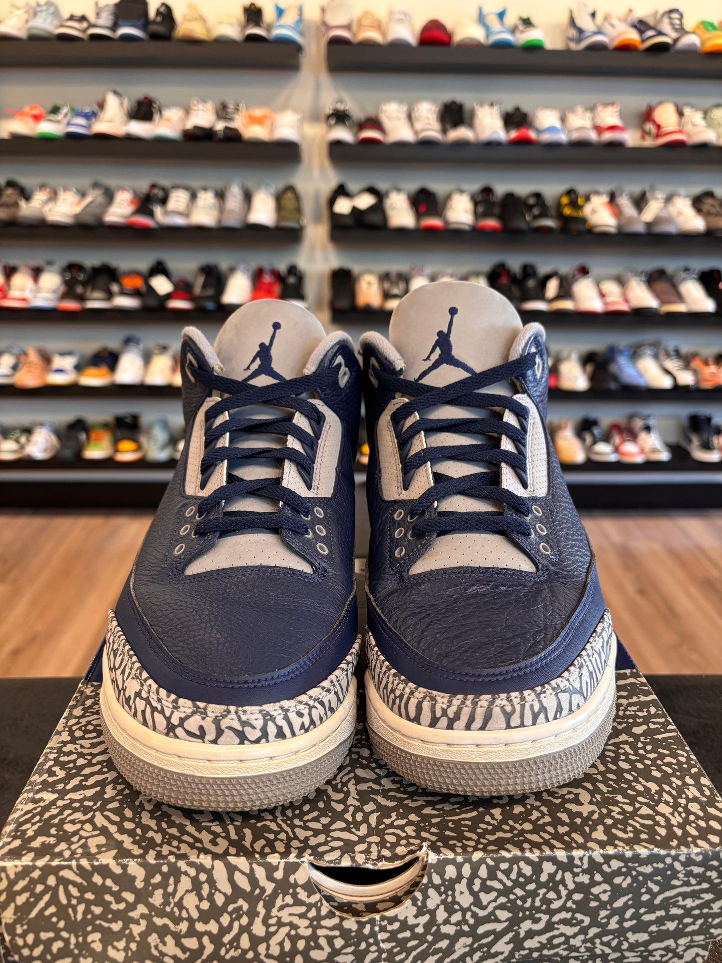 Jordan 3 Georgetown Size 12 Pre-Owned