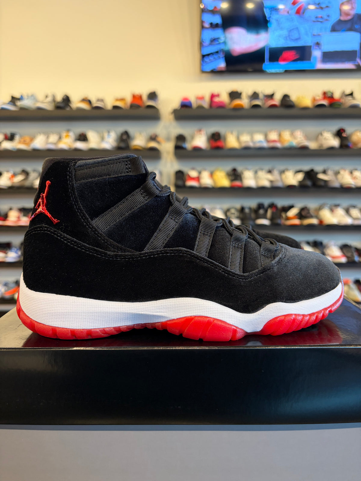 Jordan 11 Satin Bred Size 6.5Y (8W) Brand New