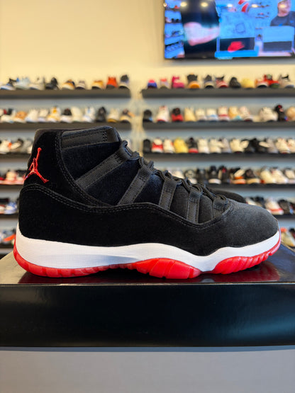 Jordan 11 Satin Bred Size 6.5Y (8W) Brand New