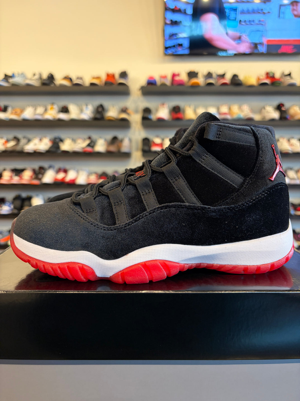 Jordan 11 Satin Bred Size 6.5Y (8W) Brand New