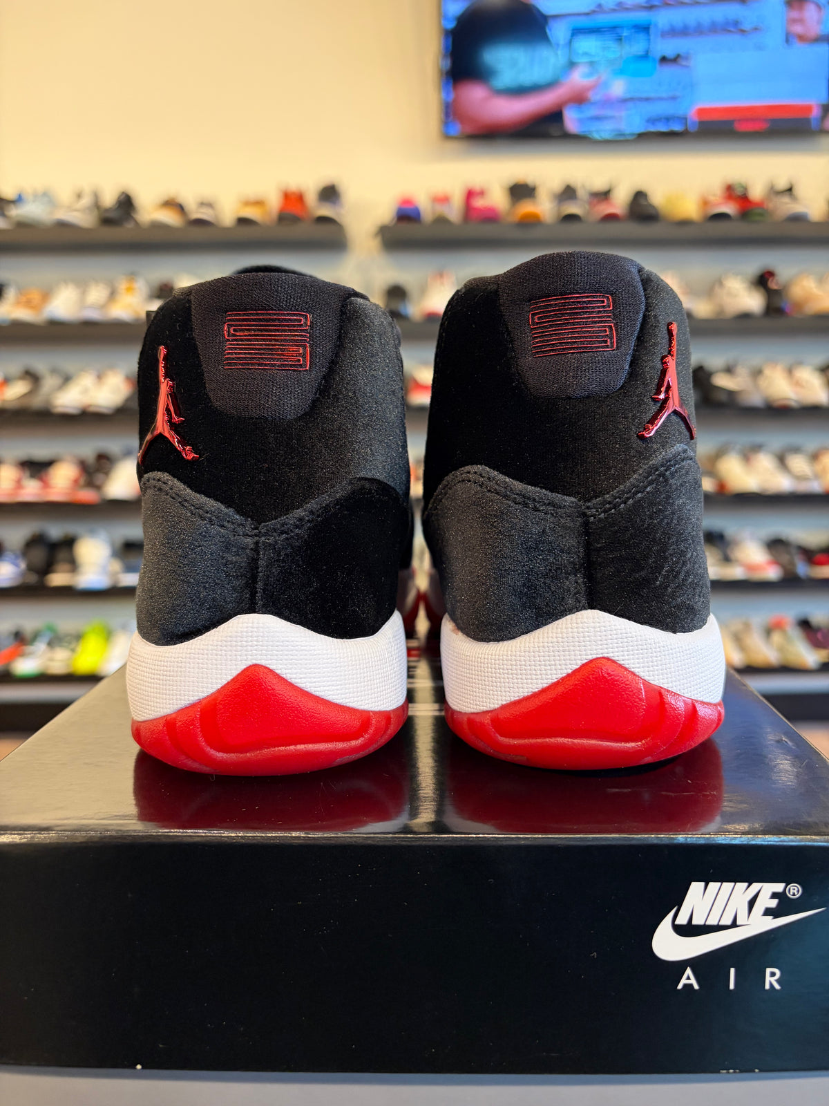Jordan 11 Satin Bred Size 6.5Y (8W) Brand New