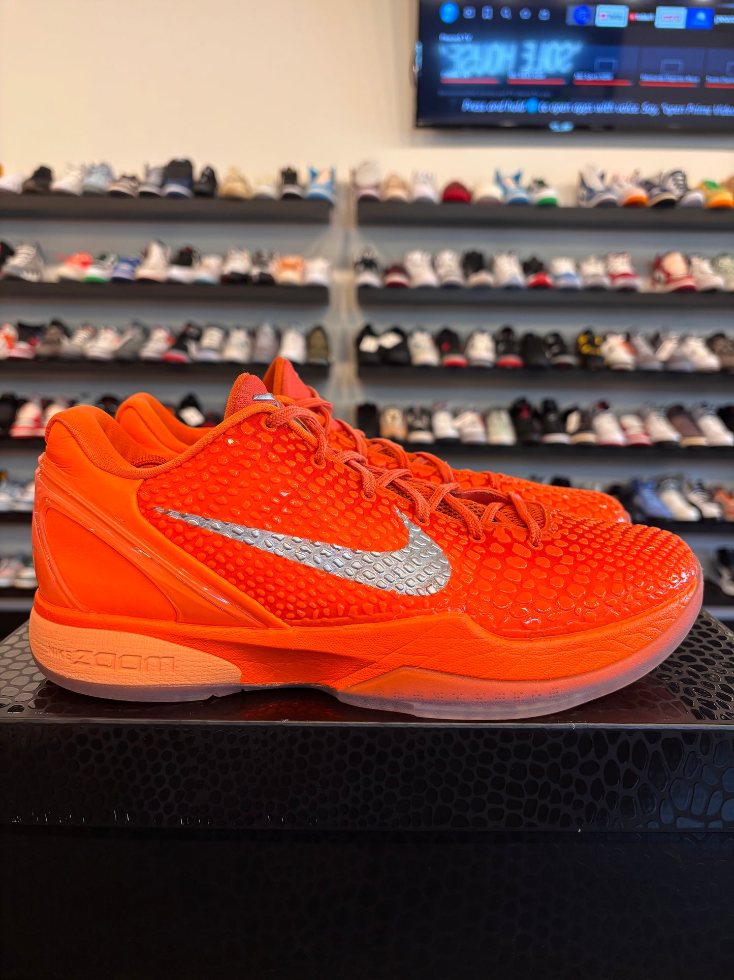 Nike Kobe 6 Protro Total Orange Size 10.5 Pre-Owned