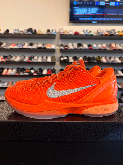 Nike Kobe 6 Protro Total Orange Size 10.5 Pre-Owned
