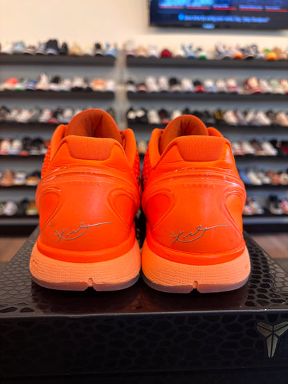 Nike Kobe 6 Protro Total Orange Size 10.5 Pre-Owned