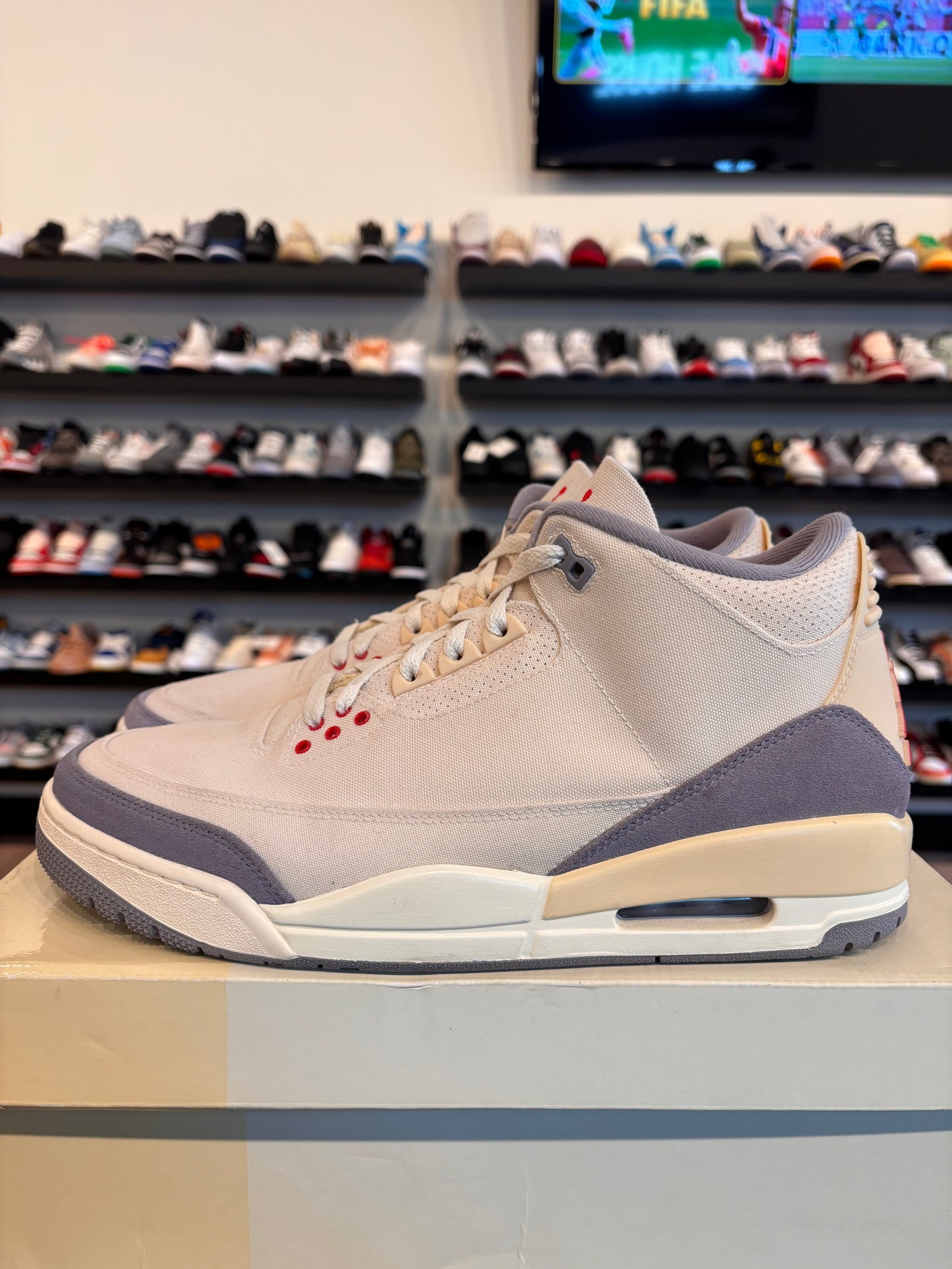 Jordan 3 Muslin Size 12 Pre-Owned
