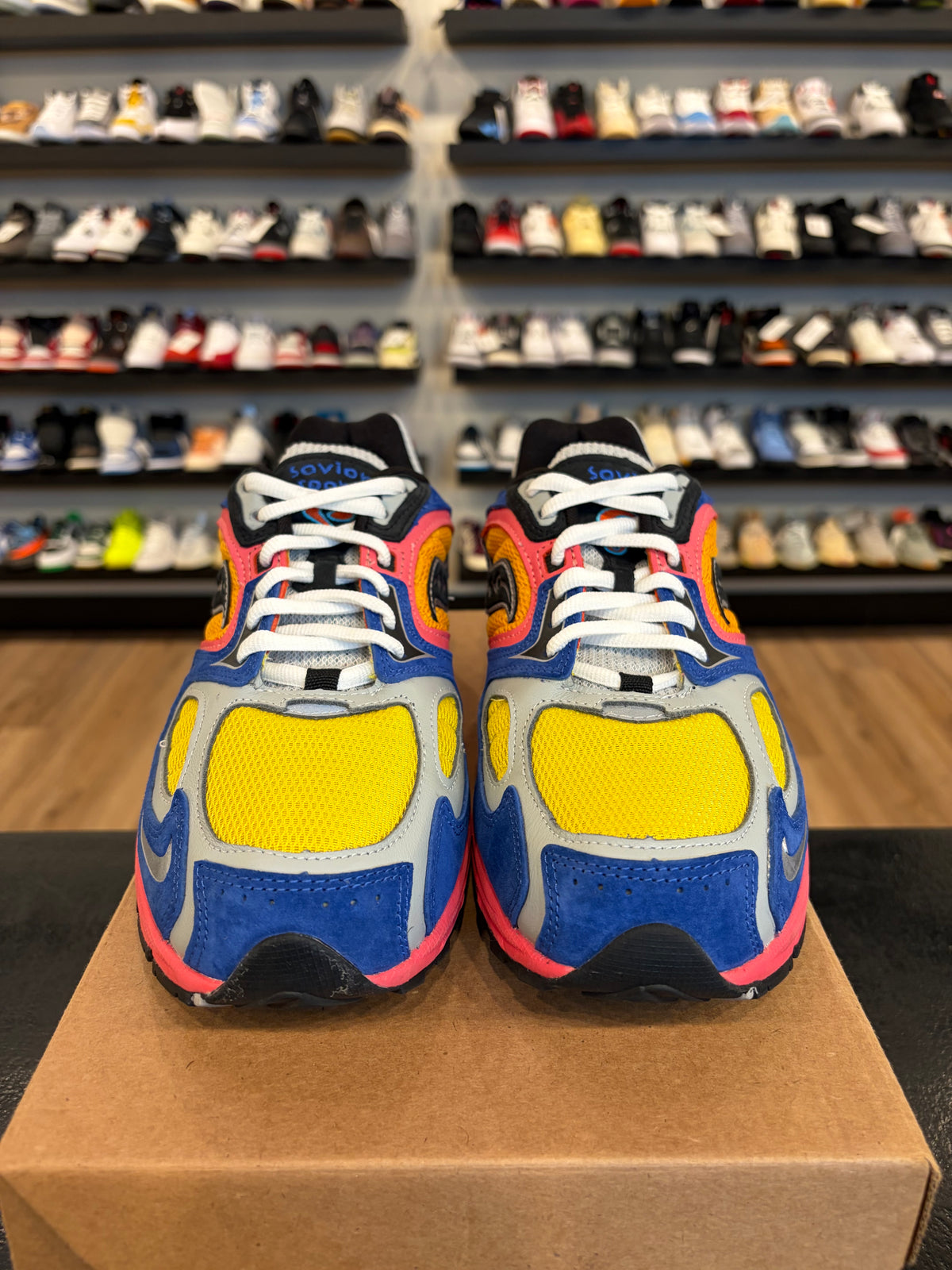Saucony Grid Jazz 9 Jae Tips I Love You But I'm Busy Size 11 Pre-Owned (No Box)