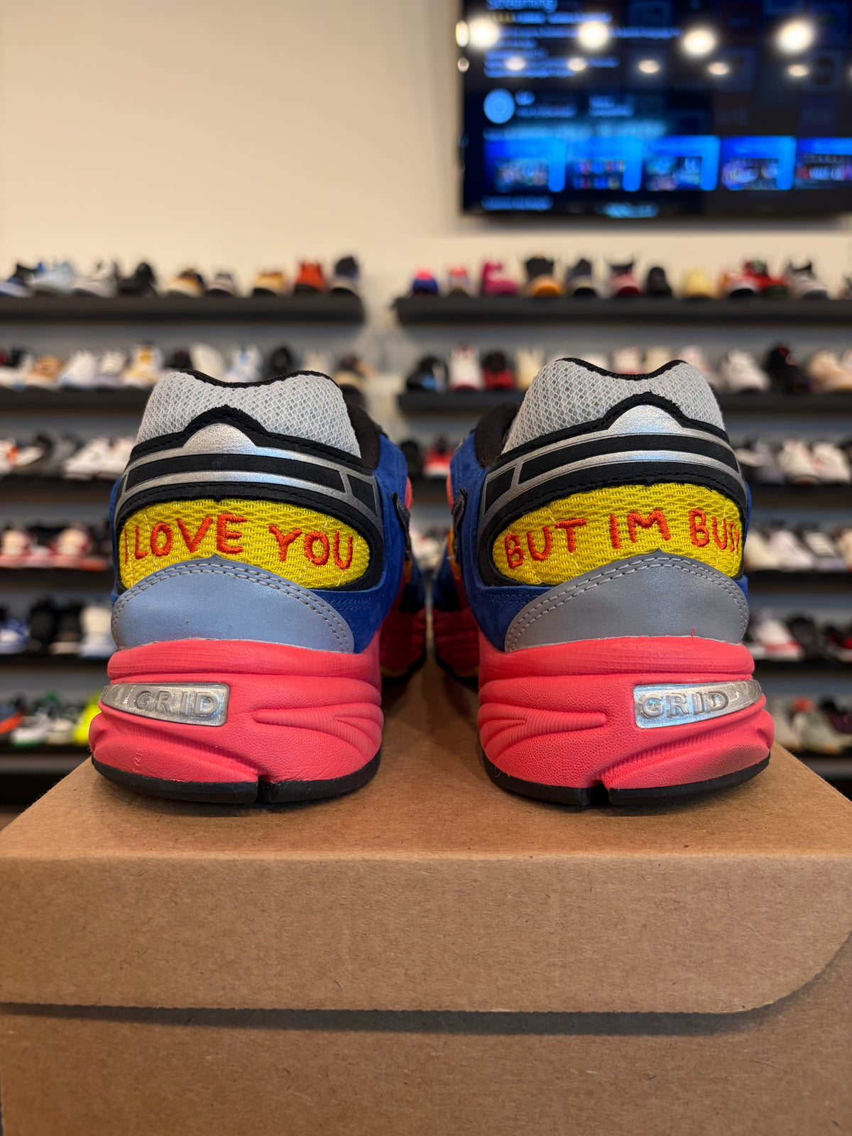 Saucony Grid Jazz 9 Jae Tips I Love You But I'm Busy Size 11 Pre-Owned (No Box)