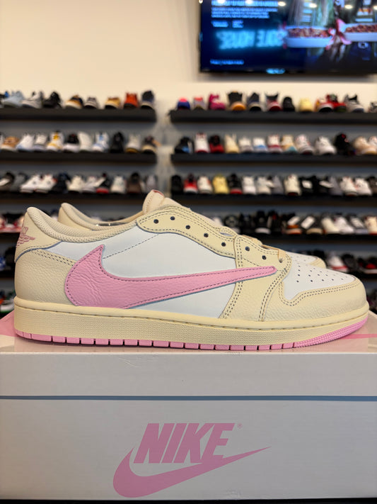 Jordan 1 Low Travis Scott Shy Pink Size 11 Brand New