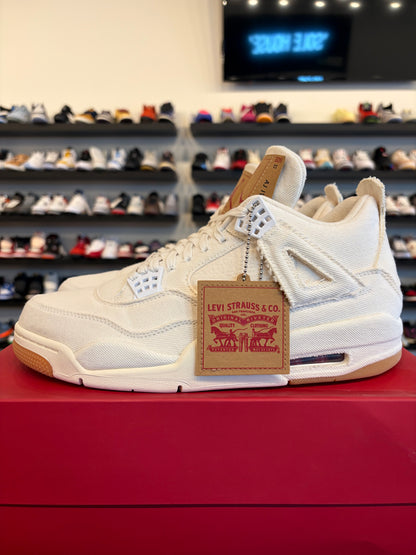 Jordan 4 Levi's White Size 11 Brand New