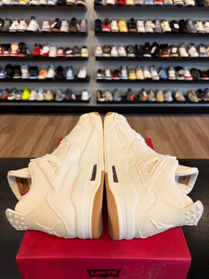 Jordan 4 Levi's White Size 11 Brand New