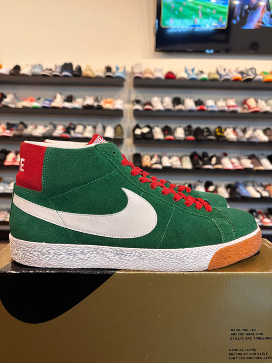 Nike SB Blazer Pine Green Size 12 Pre-Owned