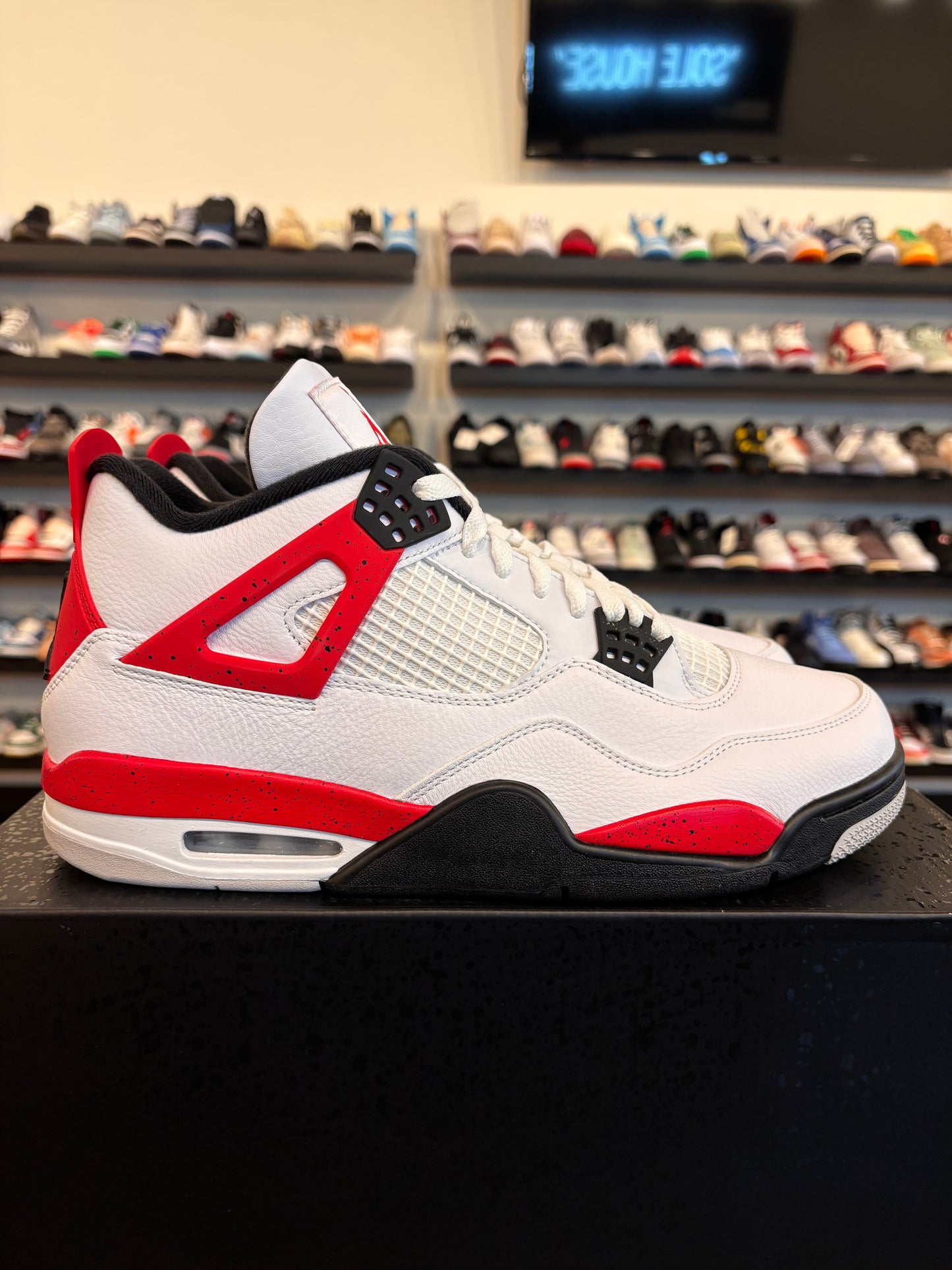 Jordan 4 Red Cement Size 12 Brand New