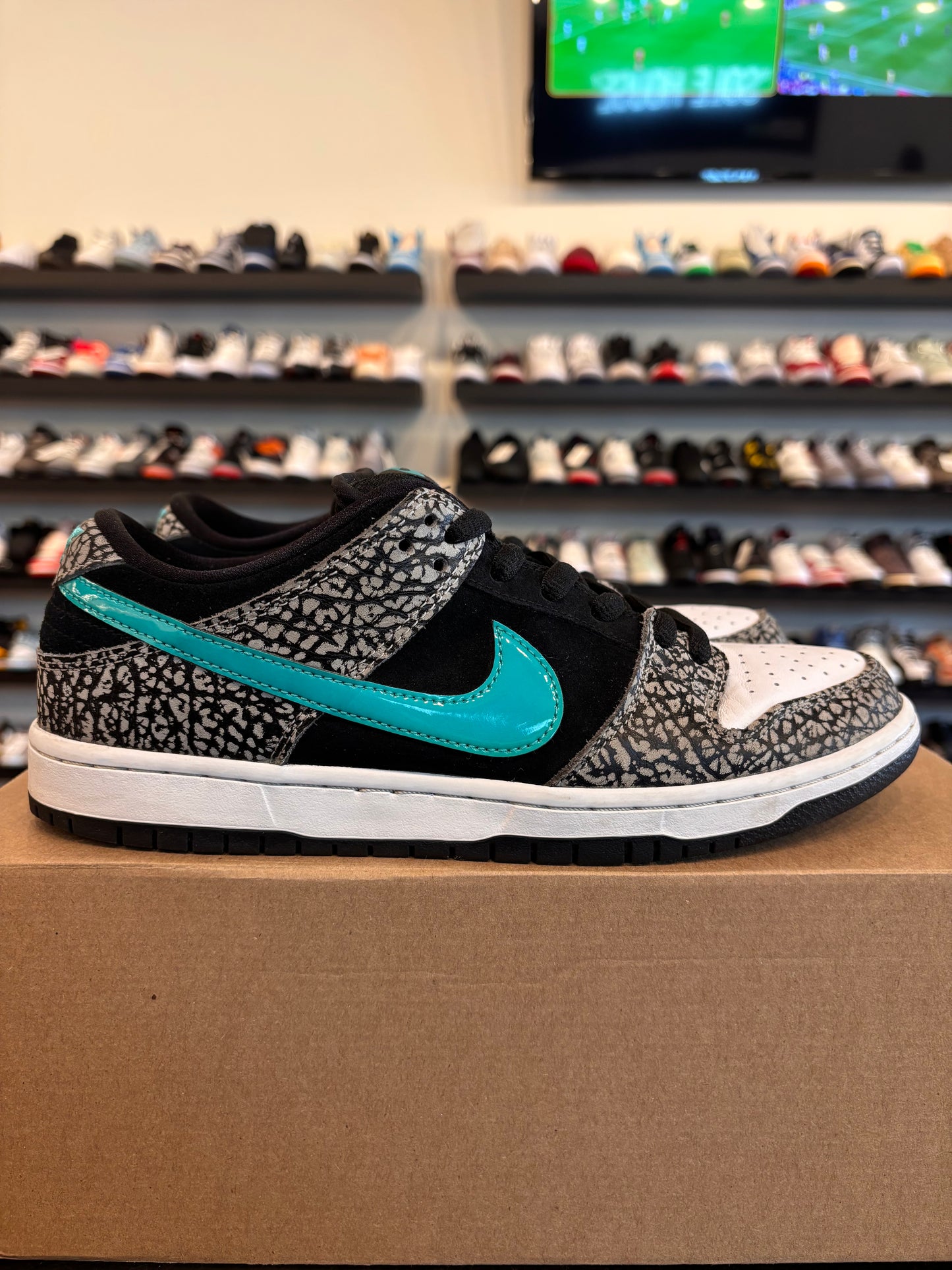 Nike SB Dunk Low Atmos Size 9.5 Pre-Owned (No Box)