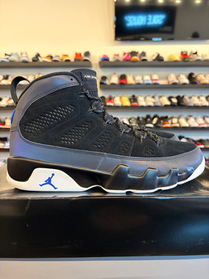 Jordan 9 Racer Blue Size 12 Pre-Owned (No Box)