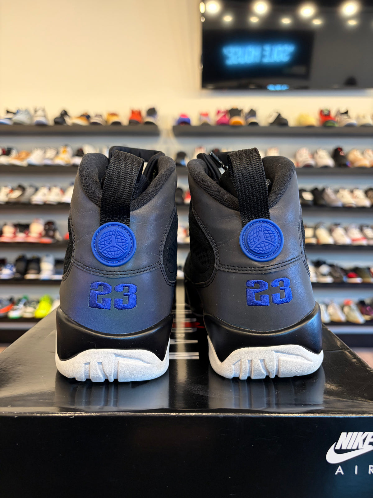 Jordan 9 Racer Blue Size 12 Pre-Owned (No Box)
