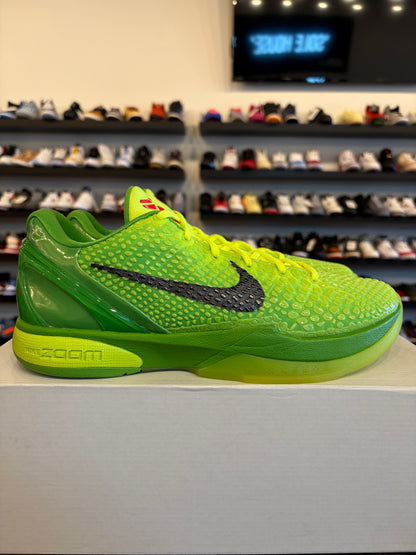 Nike Kobe 6 Protro Reverse Grinch Size 11 Pre-Owned (No Box)
