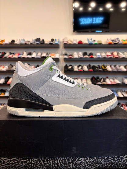 Jordan 3 Chlorophyll Size 12.5 Pre-Owned