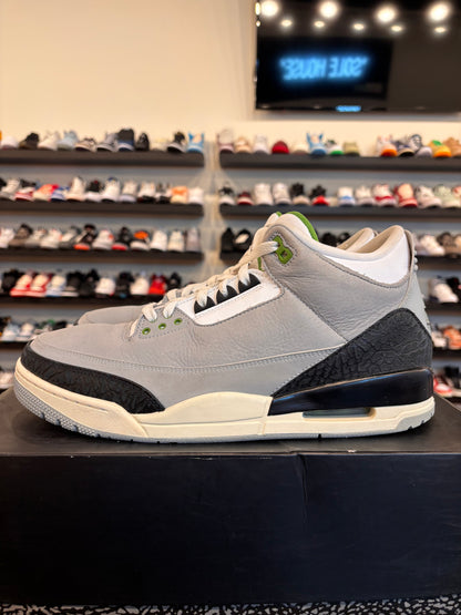 Jordan 3 Chlorophyll Size 12.5 Pre-Owned
