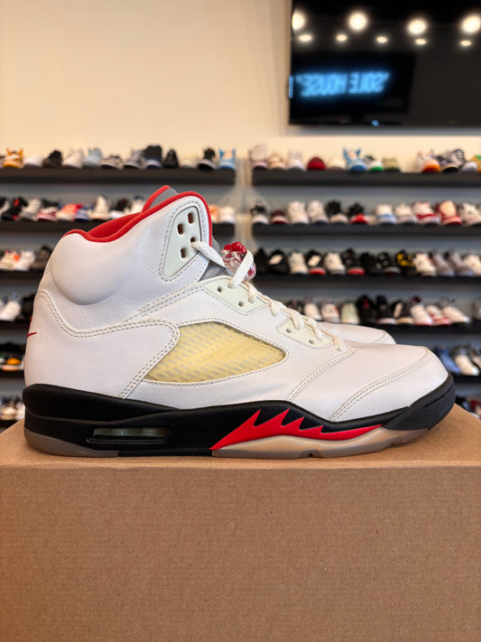 Jordan 5 Fire Red 2020 Size 11.5 Pre-Owned (No Box)