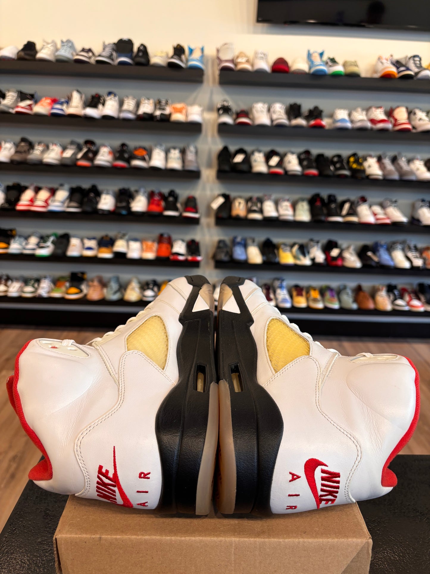 Jordan 5 Fire Red 2020 Size 11.5 Pre-Owned (No Box)