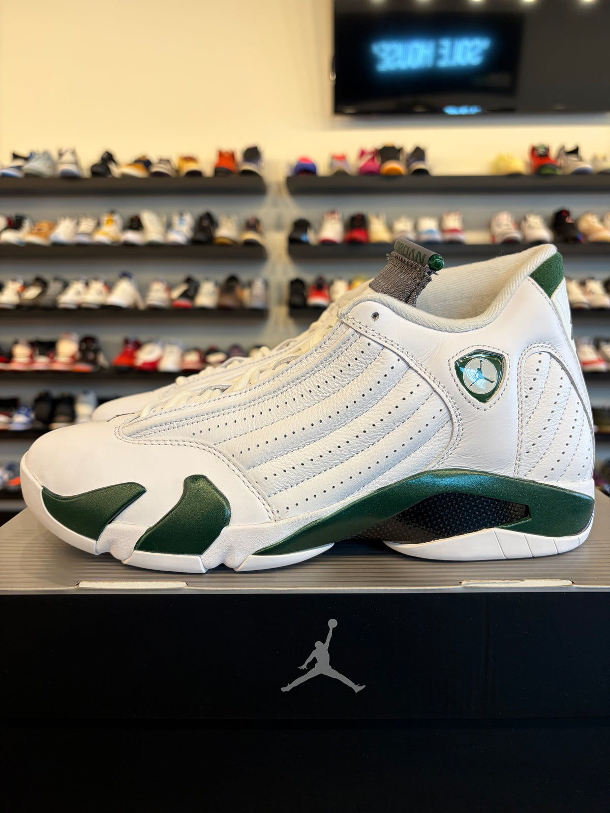 Jordan 14 Forest Green Size 13 Brand New