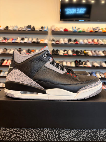 Jordan 3 Black Cement 2024 Size 12 Pre-Owned
