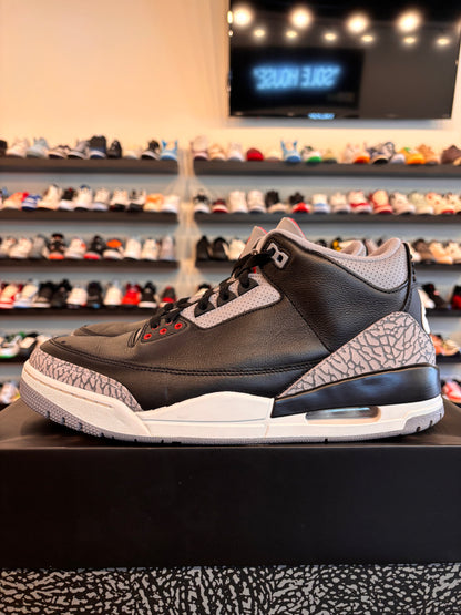 Jordan 3 Black Cement 2024 Size 12 Pre-Owned