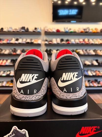 Jordan 3 Black Cement 2024 Size 12 Pre-Owned