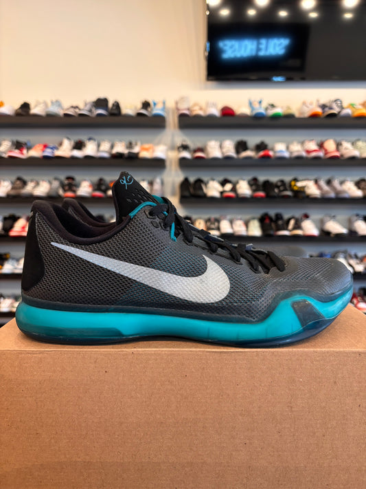 Nike Kobe 10 Low Radiant Emerald Size 11.5 Pre-Owned (No Box)