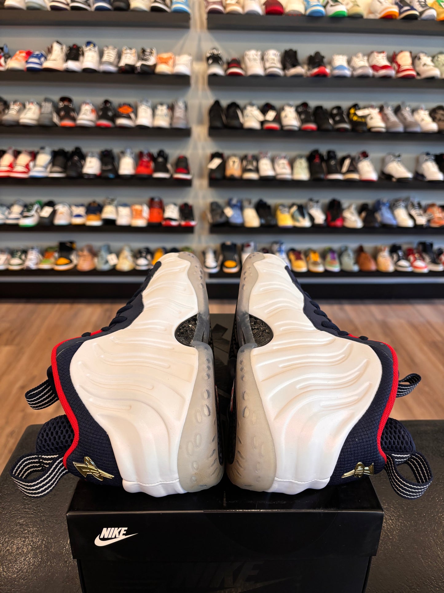 Nike Foamposite Olympic Size 10.5 Pre-Owned